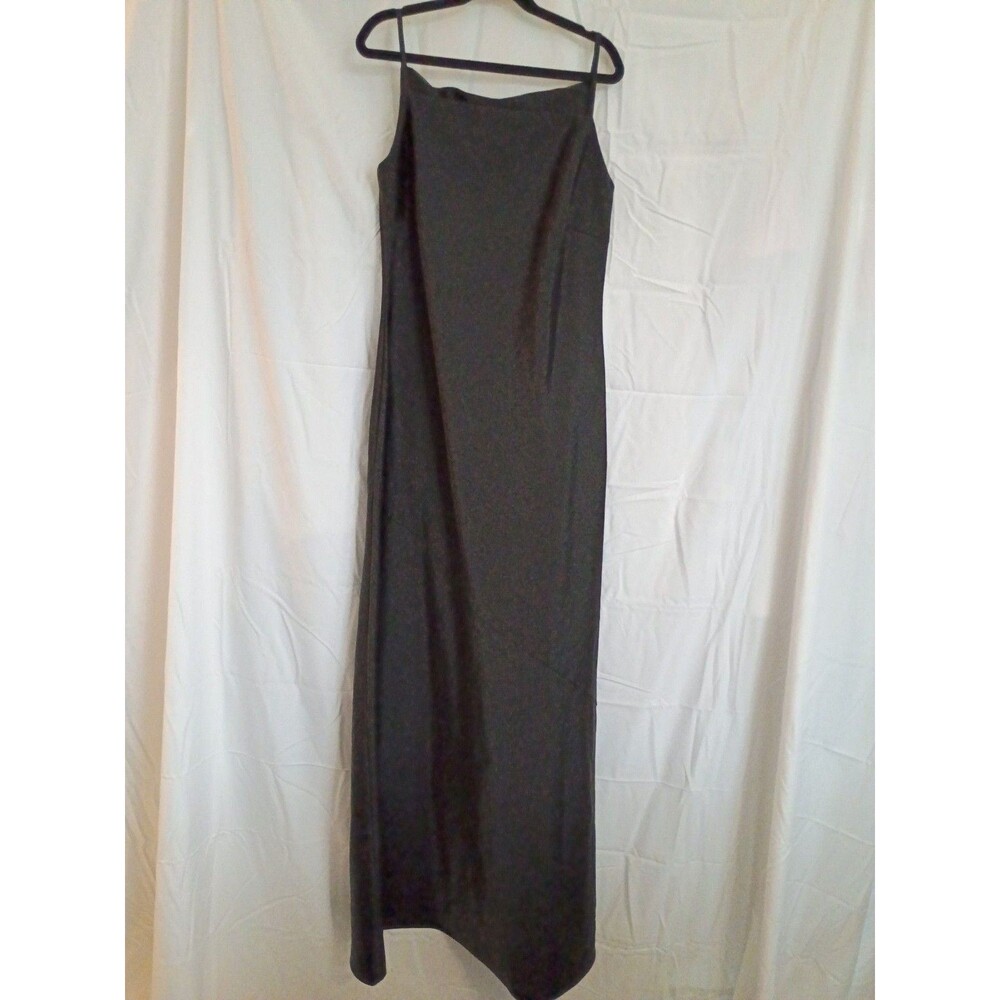 TOGETHER! Vintage Black Sleeveless Maxi Slip Dress Size 4